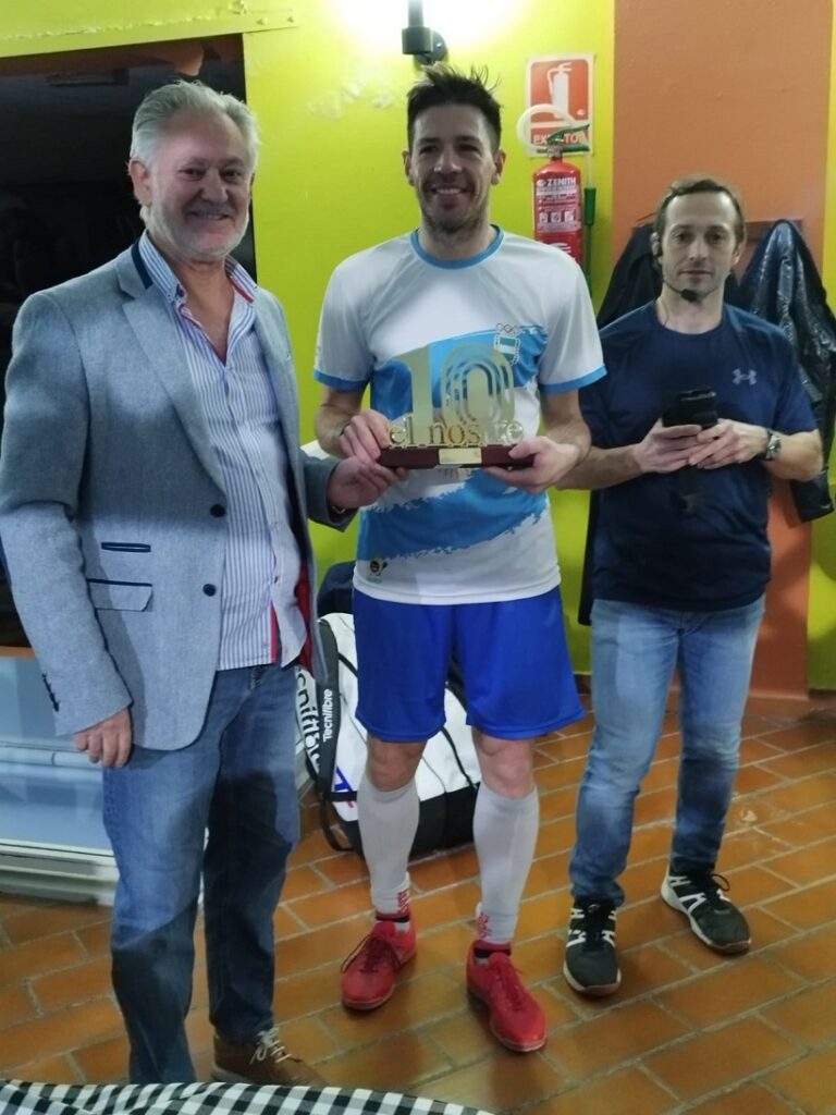 El argentino Pezzota, ganador del torneo Aniversario de Olympia de squash