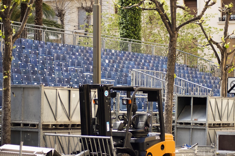 Más de 1600 sillas para ver las Entradas vendidas por Internet