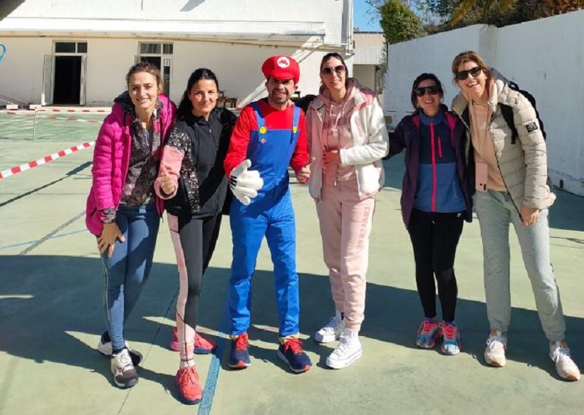 Carrera solidaria contra la leucemia en el Colegio Fundación Ribera