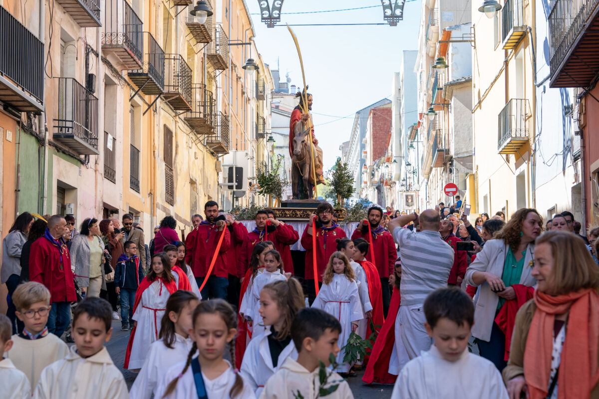 La benedicció de la Palma obri aquest diumenge la Setmana Santa alcoiana