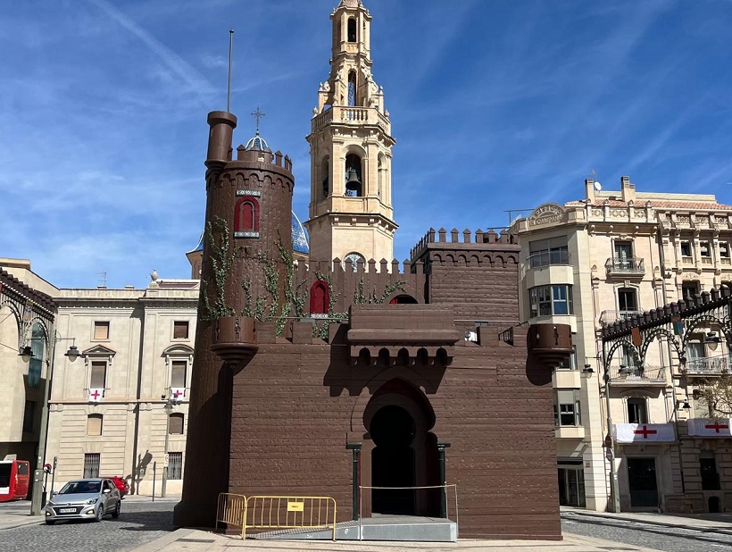 Demà començarà el desmuntatge el castell de festes