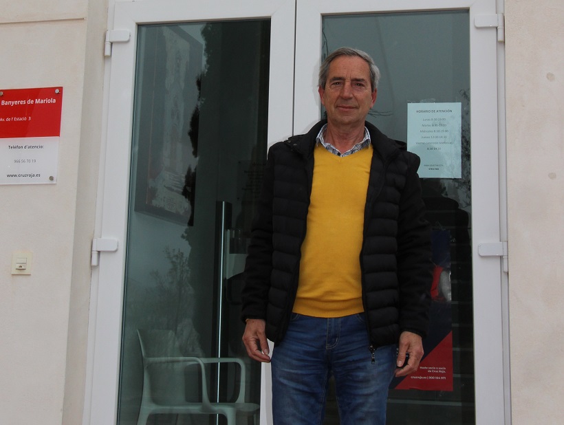 Ramón Albero es el nuevo presidente de Cruz Roja en Banyeres