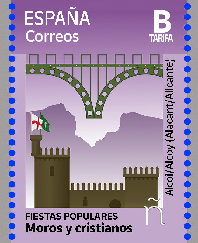 Correos emite un sello dedicado a los Moros y Cristianos de Alcoy