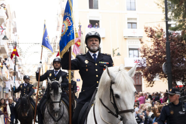 La Bandeja acoge este sábado una exhibición por el 200 aniversario de la Policía Nacional