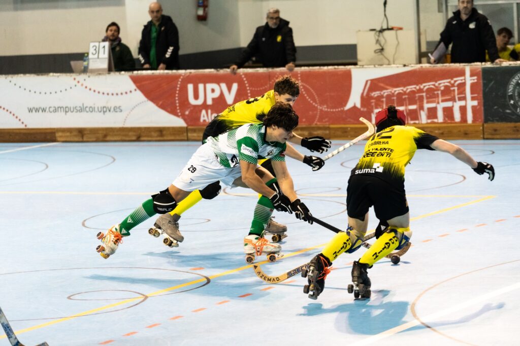 Primer ‘match ball’ de ascenso a OK Plata para el Sporting
