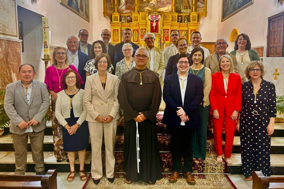 La Cofradía de Jesús del Huerto estrena junta para el trienio 2026-2028