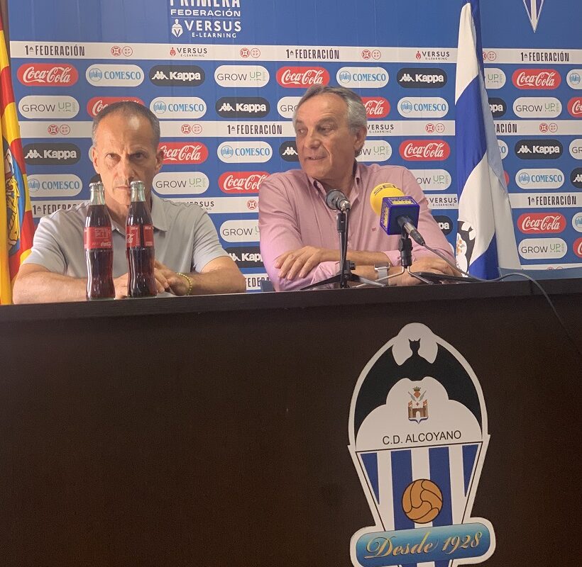 Fran Alcoy: "Quan et crida l'Alcoyano no pots dir que no"