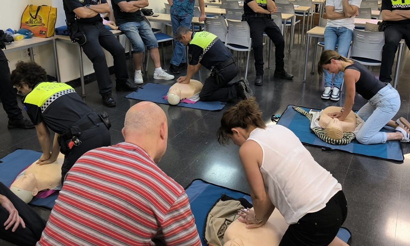 La Policia Local rep cursos en primers auxilis