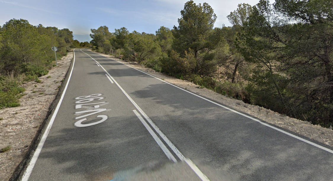 Fallece un motorista en un accidente de tráfico en Castalla