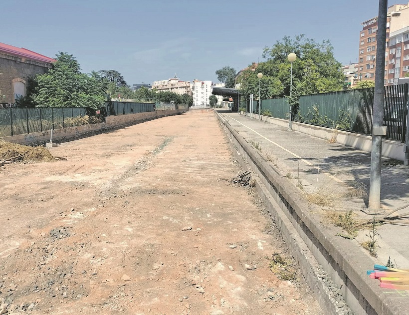 La renovación de la línea Alcoi-Xàtiva incluye la adecuación a futuro de la estación
