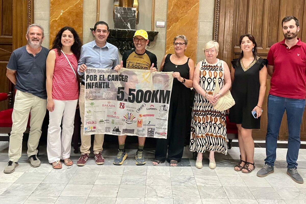 La lluita contra el càncer infantil de José Antonio Nieto fa parada a Alcoi