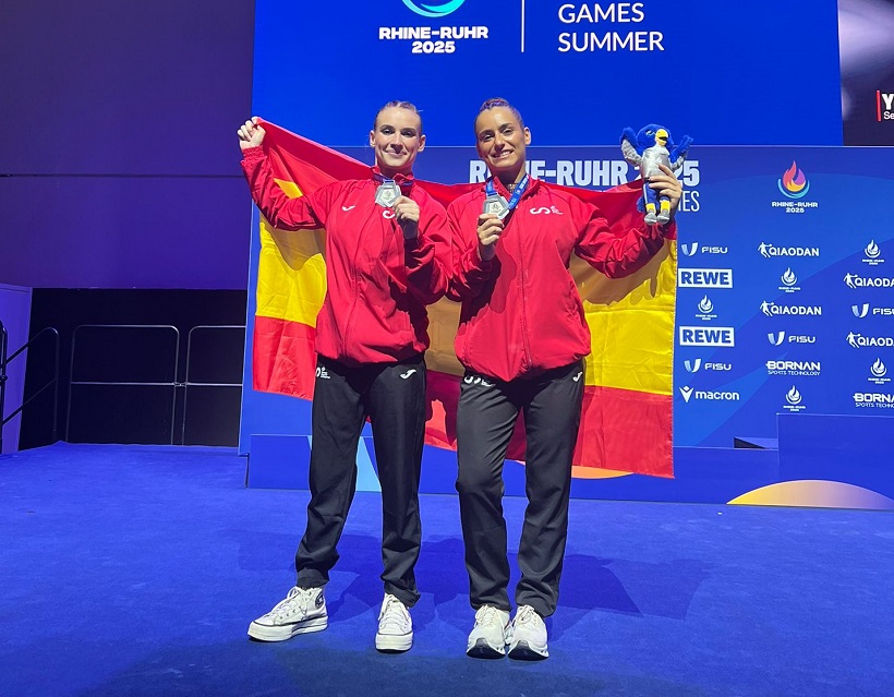 Maia Llácer i Irene Ros uneixen les seues forces per a donar-li la plata a Espanya