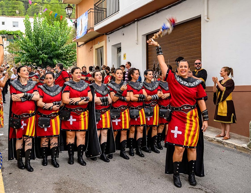 Penàguila celebra la 'huità', antesala en las fiestas mayores