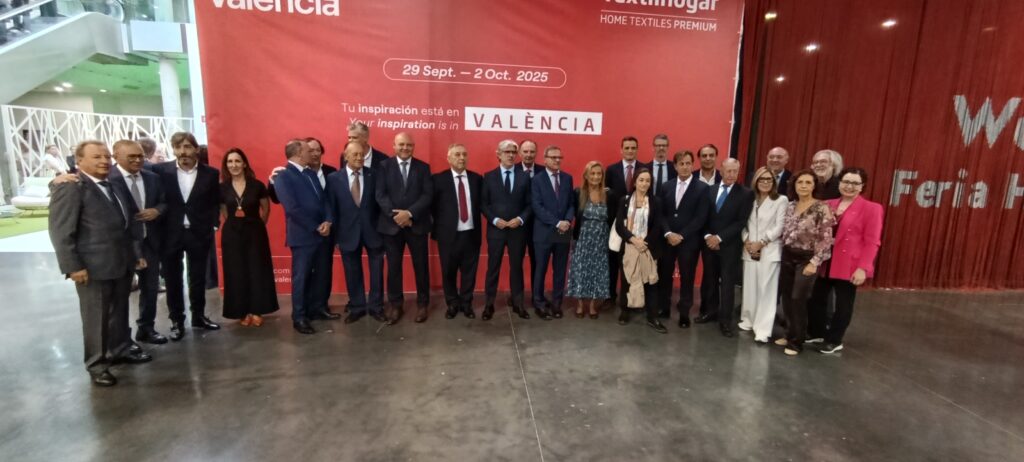 Textilhogar 2025 arranca con fuerza tras aplazar un día su apertura por la climatología