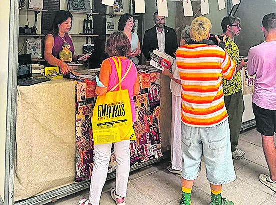 El Museu Valencià del Paper, en la II Fira Etnopobles