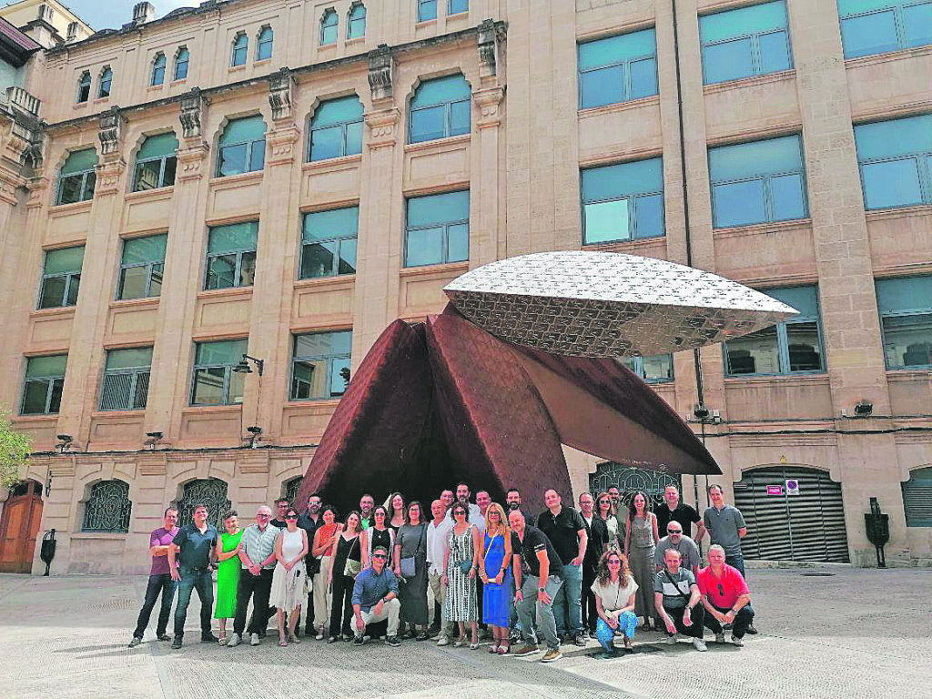 Trobada d'exalumnes de Telemàtica al Campus d'Alcoi de la UPV de Telemática en el Campus de Alcoy de la UPV