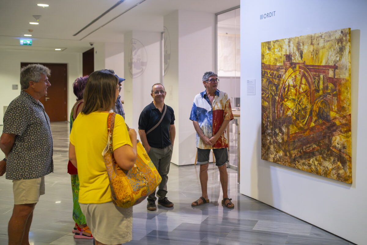 Ximo Canet mostra ‘L’ordidor de color i aromes’ en el CADA