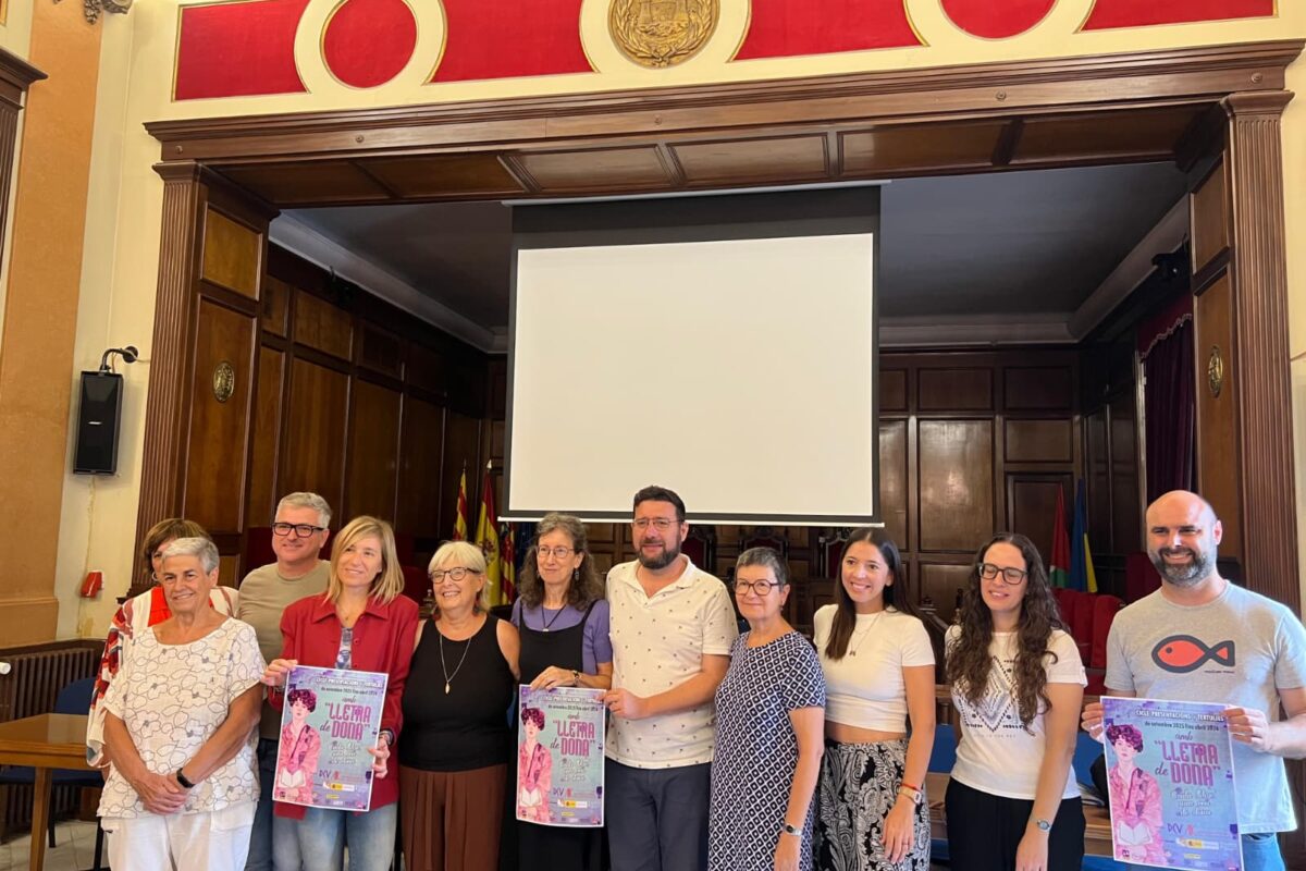 ‘Amb lletra de dona’ arranca este jueves con una cita literaria y musical
