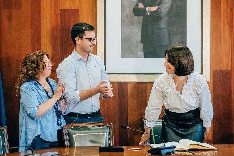 La ministra Diana Morant inaugura la Fira de Tots Sants