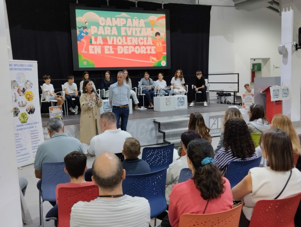 El Ágora acoge la presentación de la campaña para la prevención de la violencia infantil en el ámbito deportivo