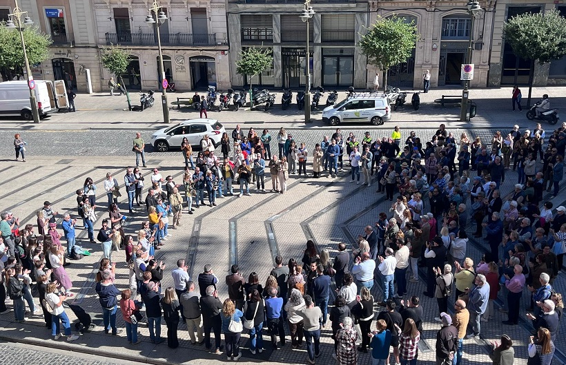 Sentit homenatge en record a les víctimes de la DANA