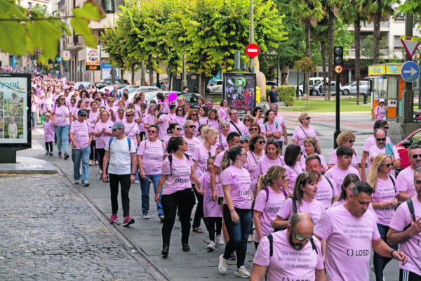 Vuelve la ‘marea rosa’ contra el cáncer de mama