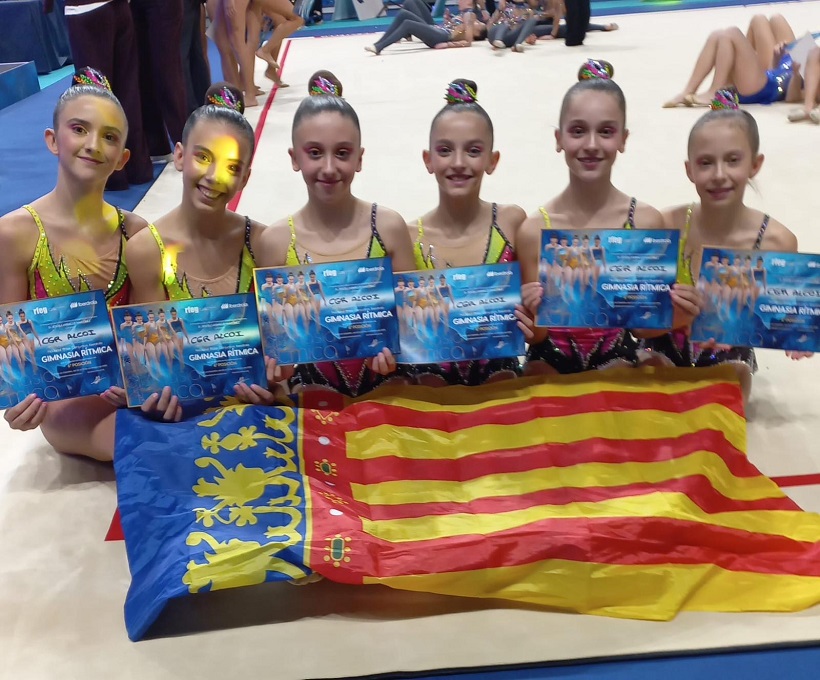 El conjunt infantil del CGR Alcoi aconsegueix un històric sisé lloc en el Nacional Base