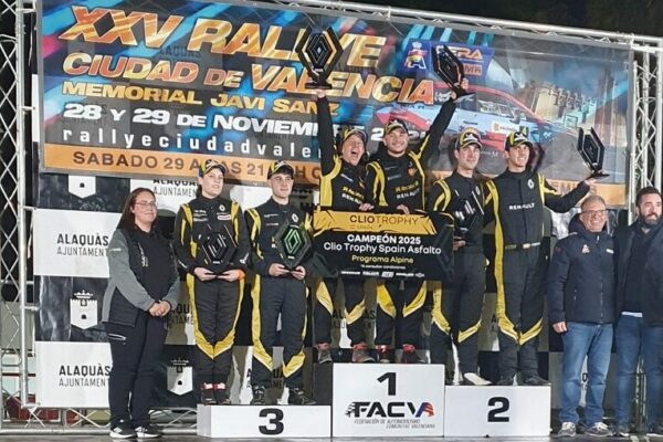 Nicolás Cabanes es proclama campió de la Copa Clio Trophy Spain Asfalt 2025