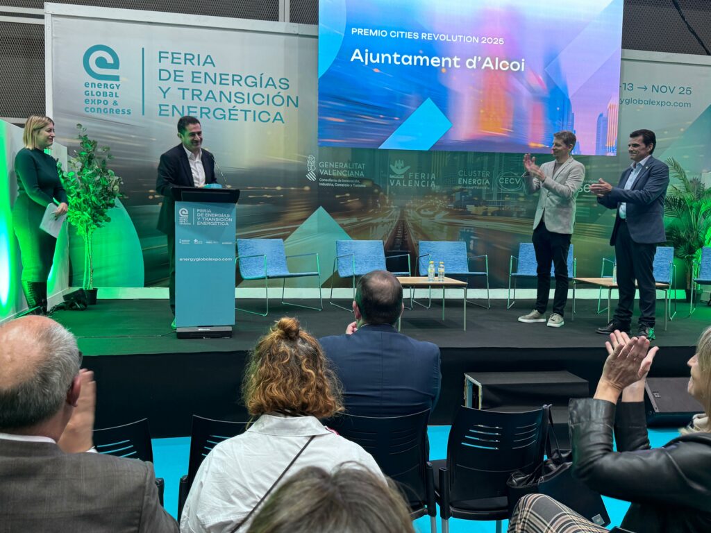 Alcoy recibe el Premio Cities Revolution 2025 a la sostenibilidad