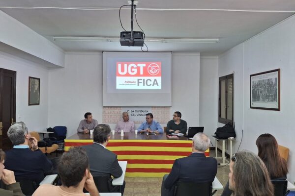 Jornada de prevención de Aqualia y UGT