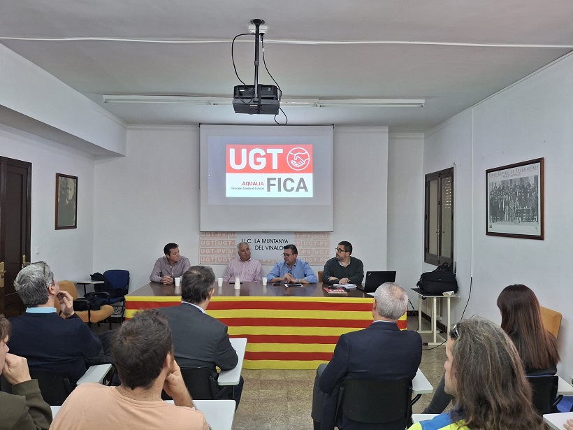 Jornada de prevención de Aqualia y UGT