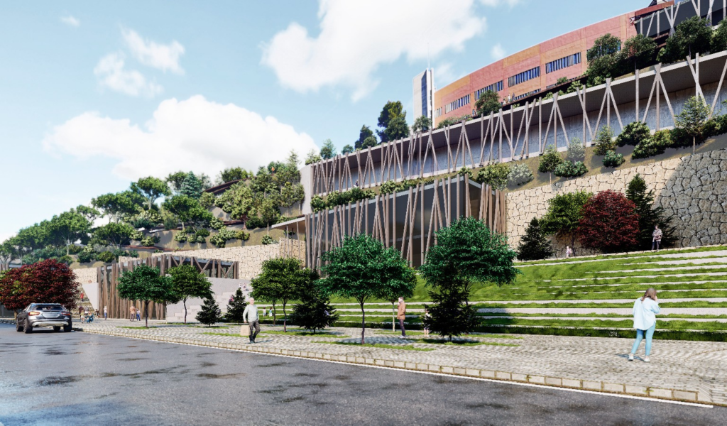 Alcoi regenerarà el vessant de la Beniata per a unir el Campus amb l'entrada sud