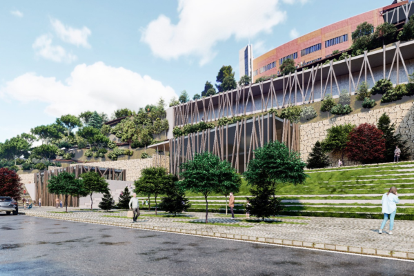 Alcoi regenerarà el vessant de la Beniata per a unir el Campus amb l'entrada sud