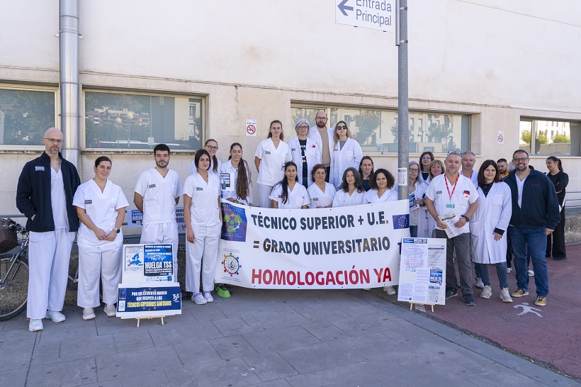 Huelga de los técnicos sanitarios del Hospital Virgen de los Lirios
