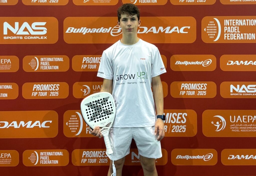 Juanjo Valls pierde en semifinales en un FIP Promises en Dubai