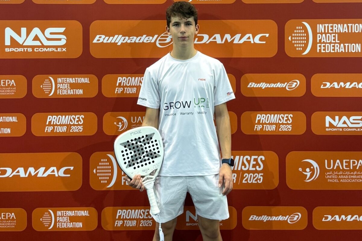 Juanjo Valls pierde en semifinales en un FIP Promises en Dubai