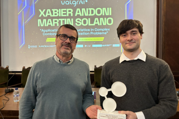 Xabier Martín, premio a la mejor tesis en IA