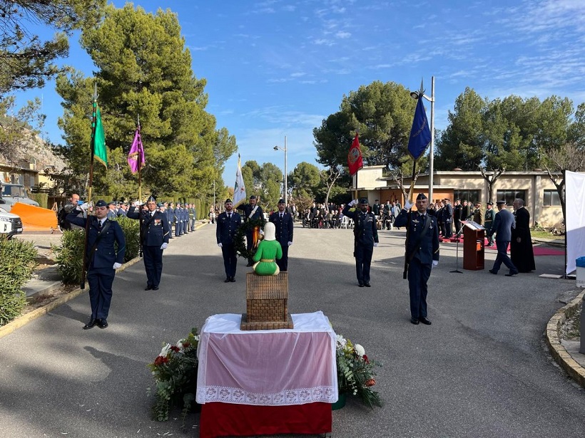 La Colònia d'Aviació vist les seues millors gales per a festejar a la patrona