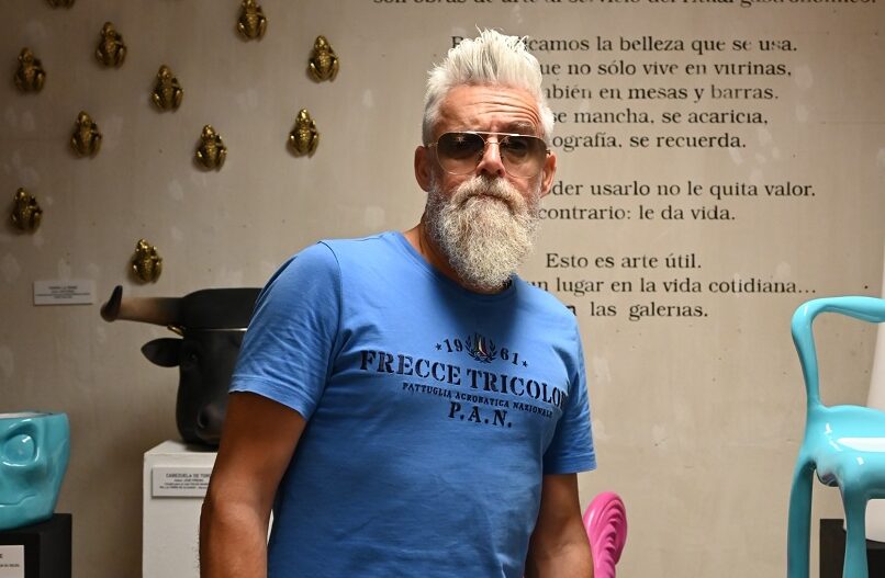 José Piñero, el guru de les vaixelles artístiques que xafa Madrid