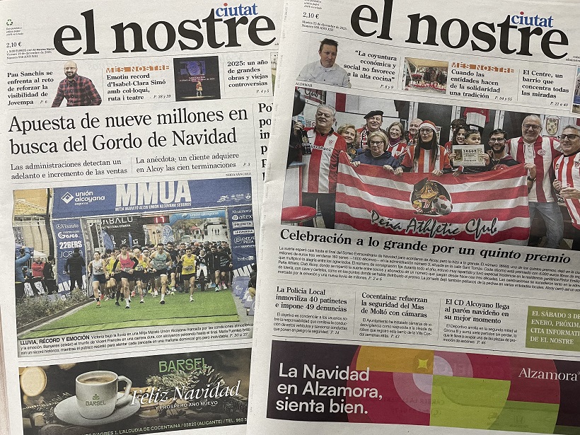 El Nostre canvia a aquest dissabte la seua edició setmanal