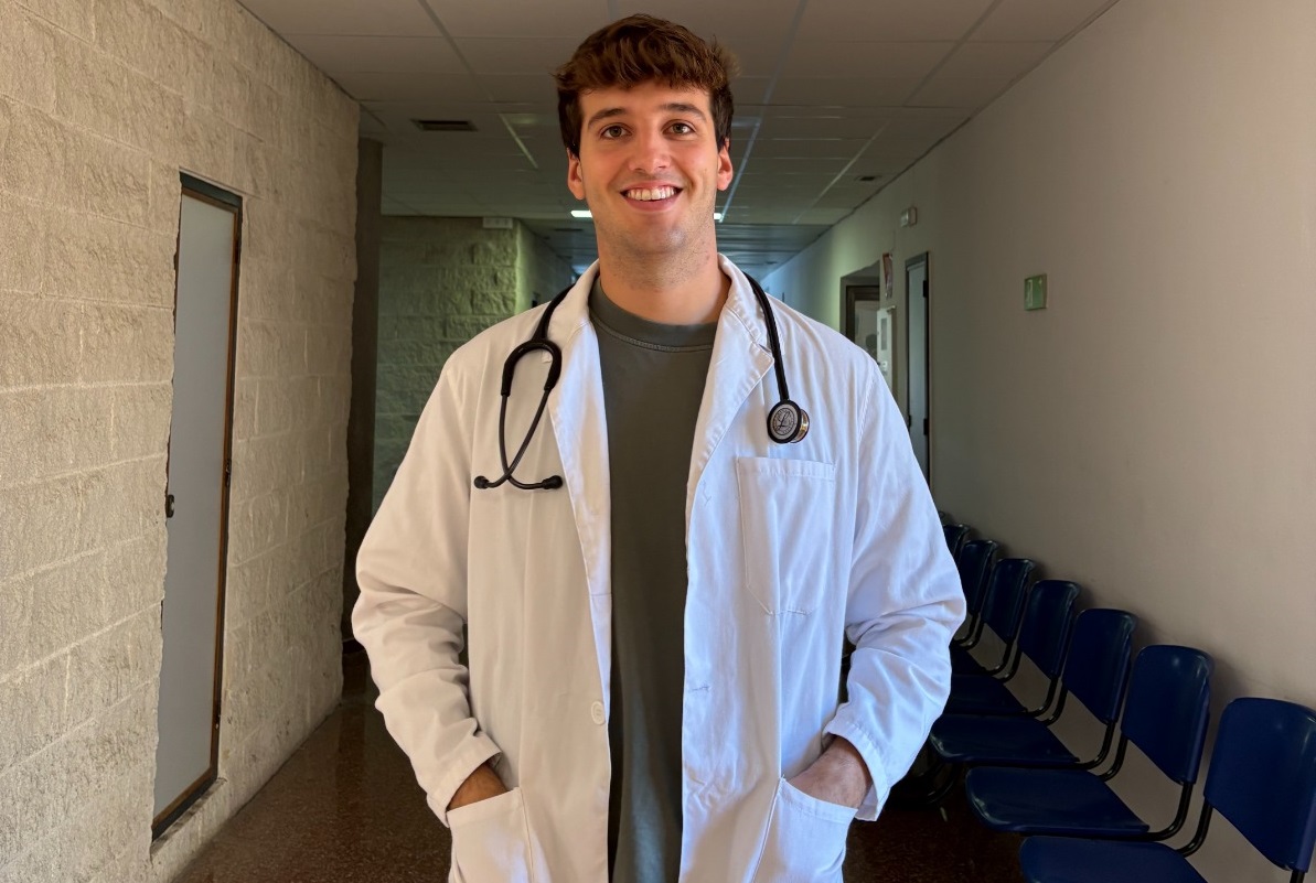 Sergio Santamaría Rico obté la beca de medicina ‘Ana i Camilo Gisbert Pascual’