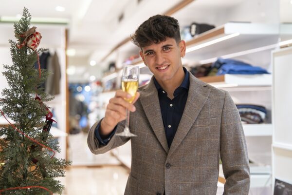 Rubén Catalá: El nieto de un mito del Alcoyano brinda por el nuevo año