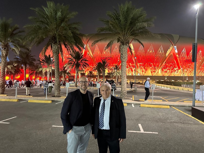 Miguel Ángel Llorens forma part de la delegació federativa present en la Supercopa d'Aràbia Saudita