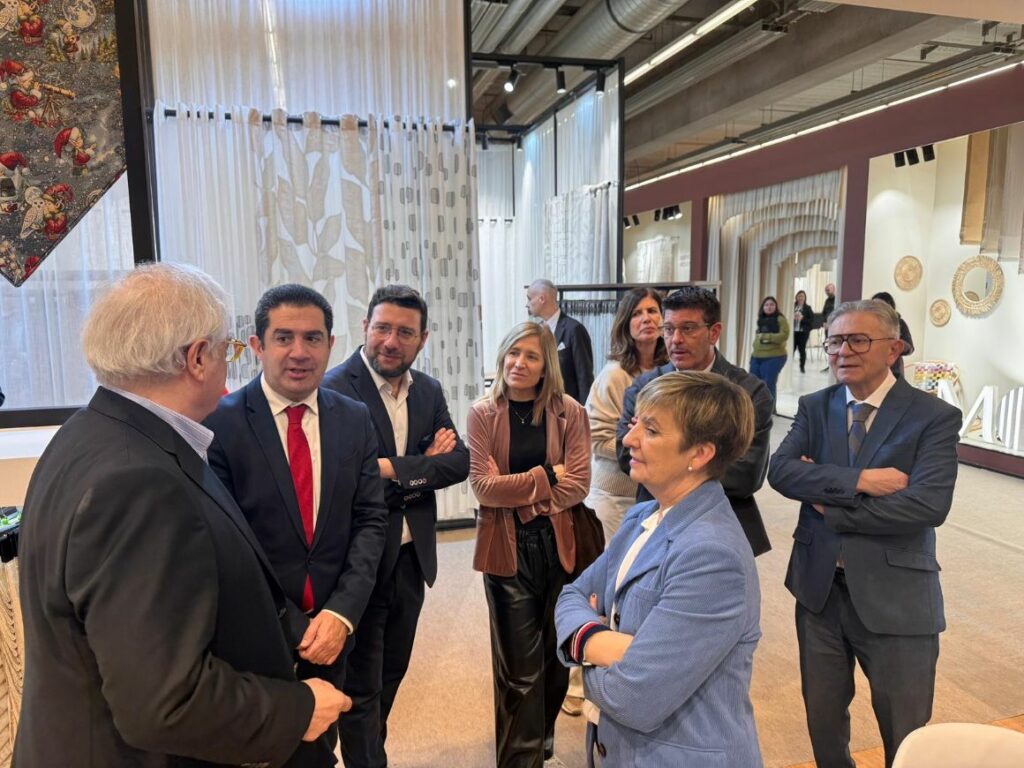 Heimtextil 2026 refuerza la apuesta internacional del textil de l'Alcoià y el Comtat pese a la menor afluencia