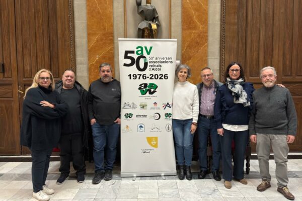 Les associacions de veïns d'Alcoi compleixen 50 anys