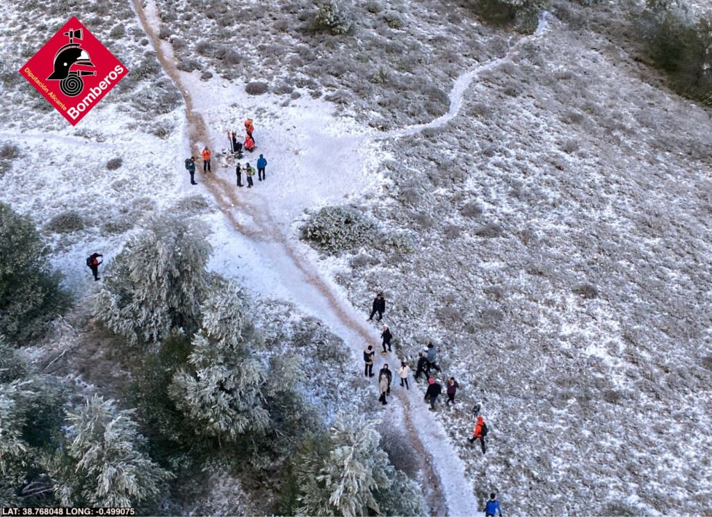 Rescatat un senderista de 54 anys al Montcabrer el Dia de Reis