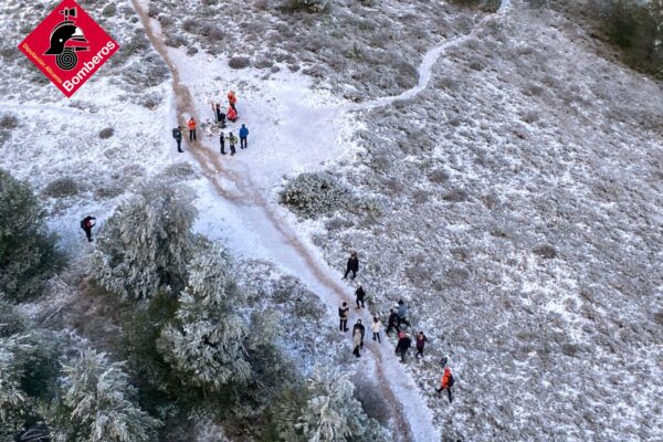 Rescatat un senderista de 54 anys al Montcabrer el Dia de Reis