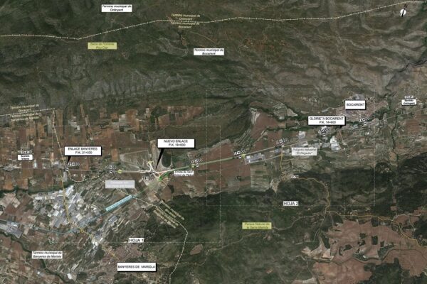 Invertirán 12,4 millones en la carretera Banyeres-Bocairent
