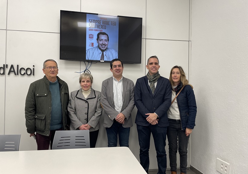 Alcoi homenatjarà a Armando Santacreu