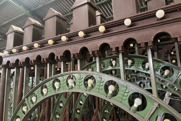 La enramada presentará su mejor aspecto tras el repintado